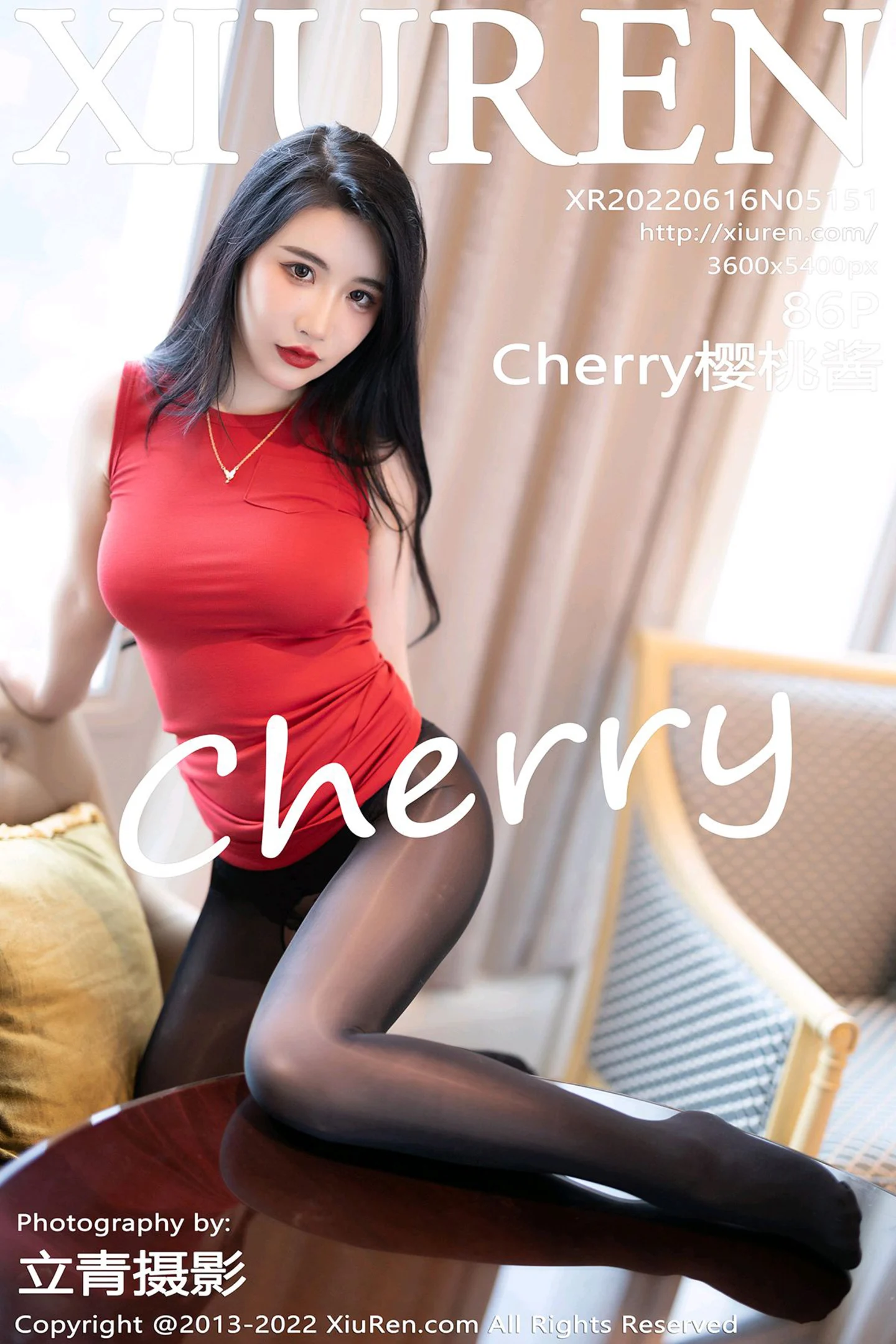 [XiuRen秀人网]No.5151_女神Cherry绯月樱厦门旅拍红色收身衣配开档黑丝撩人诱惑写真86P-秀人网 - XiuRen.Space